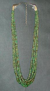 Turquoise Heishi and other Indian Jewelry can be found at The Native American Trading Company in Denver Colorado.