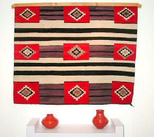 Native American Trading Company Navajo Chief Blanket Second Phase, Tapestries and Rugs to choose from.