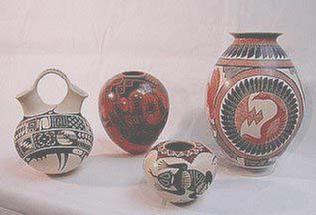 Mata Ortiz/Casa Grande pottery found at Native American Trading Company